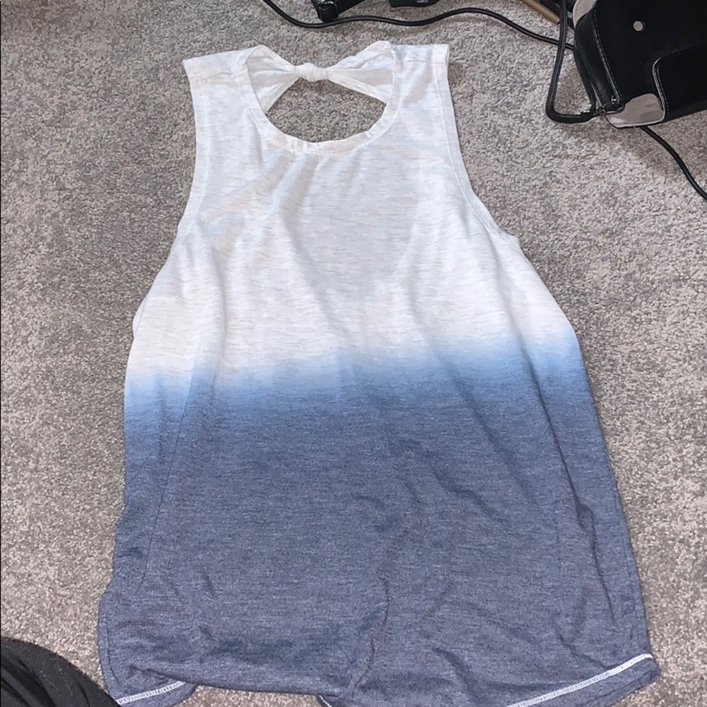 open back tank top
